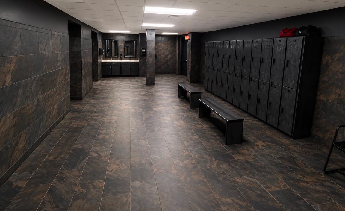 Locker room