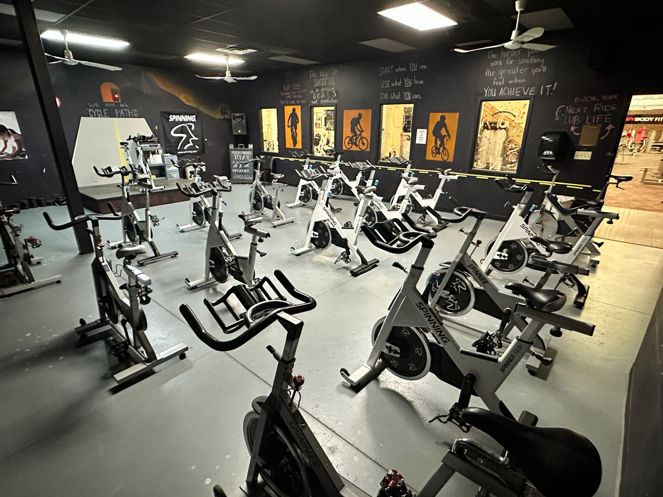 Spinning at West Chester